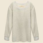 Waffle Thermal Tee - Ash - Imogene + Willie - STAG Provisions - W - Tops - L/S Knit