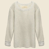 Waffle Thermal Tee - Ash - Imogene + Willie - STAG Provisions - W - Tops - L/S Knit