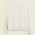 DAUGHTER Sweatshirt - White/Rainbow - Fort Lonesome - STAG Provisions - W - Tops - L/S Fleece