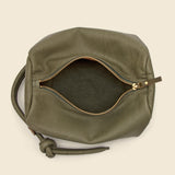 Barrel Zipper Pouch - Olive - 8.6.4 Design - STAG Provisions - W - Accessories - Bag