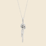 Knot Charm Necklace - Sterling Silver - 8.6.4 Design - STAG Provisions - W - Accessories - Necklace