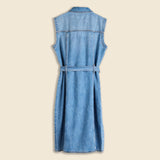 Adeline Denim Dress - Medium Wash - Alex Mill - STAG Provisions - W - Onepiece - Dress