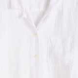 Linen Camp Shirt - White - Alex Mill - STAG Provisions - W - Tops - S/S Woven