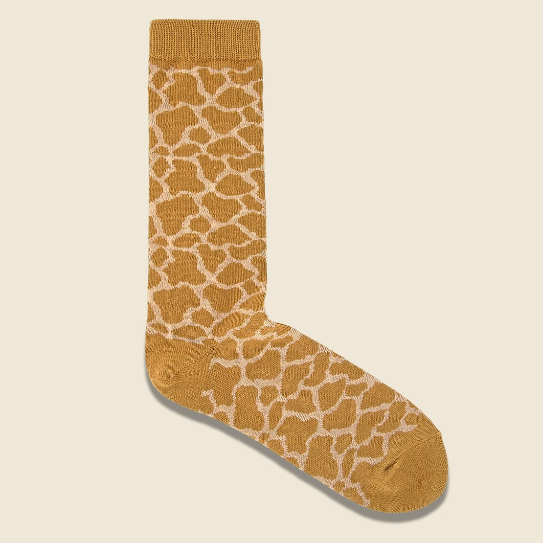 Crew Sock - Mustard Giraffe - Anonymous Ism - STAG Provisions - W - Accessories - Socks