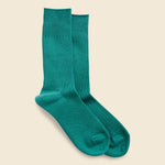 Brilliant Crew Sock - Light Green - Anonymous Ism - STAG Provisions - W - Accessories - Socks