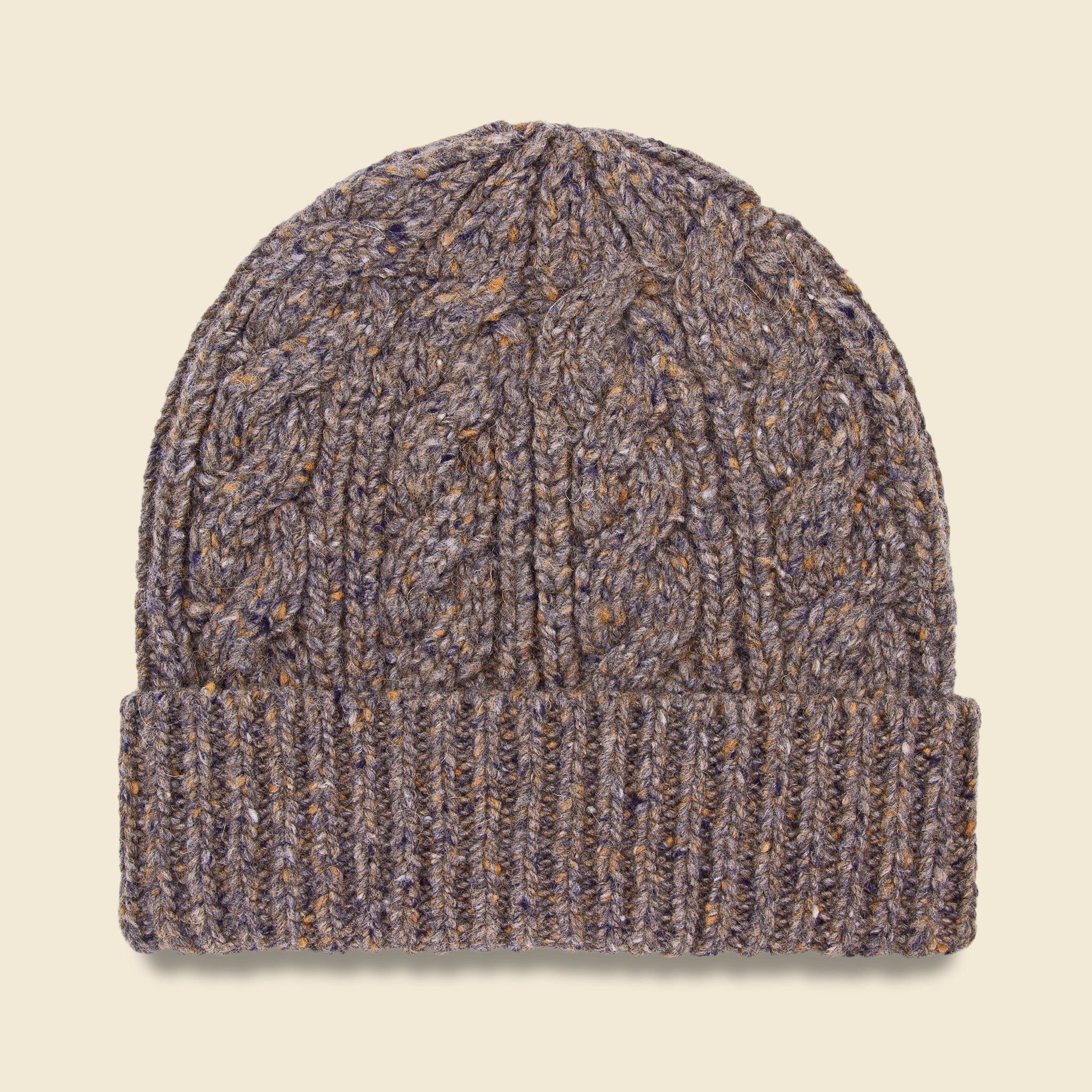 Cable Beanie - Stone - Bridge & Burn - STAG Provisions - W - Accessories - Hat