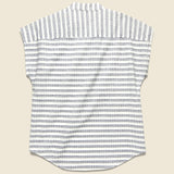 Ladd Top - Navy Gingham Stripe - Bridge & Burn - STAG Provisions - W - Tops - S/S Woven