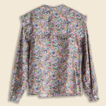 Libby Floral Collar Blouse - Red Multi - BEAMS BOY - STAG Provisions - W - Tops - L/S Woven