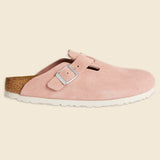 Boston Suede Clog - Pink Clay - Birkenstock - STAG Provisions - W - Shoes - Sandals