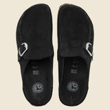 Buckley Slide - Black Suede - Birkenstock - STAG Provisions - W - Shoes - Sandals