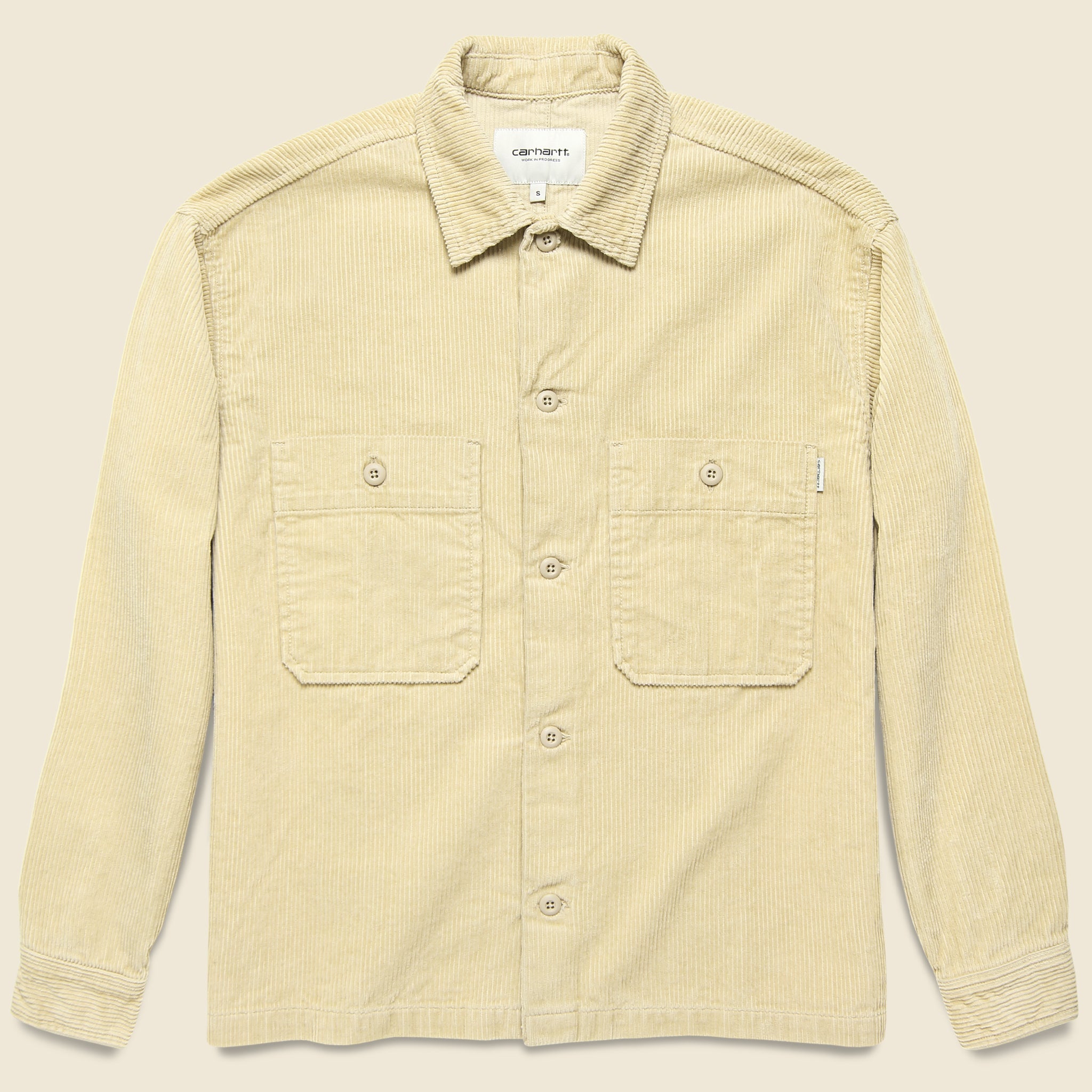 Harlow Cord Shirt - Ceramics - Carhartt WIP - STAG Provisions - W - Tops - L/S Woven - Overshirt