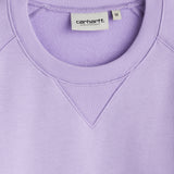 Chase Crewneck Sweatshirt - Soft Lavender - Carhartt WIP - STAG Provisions - W - Tops - L/S Fleece