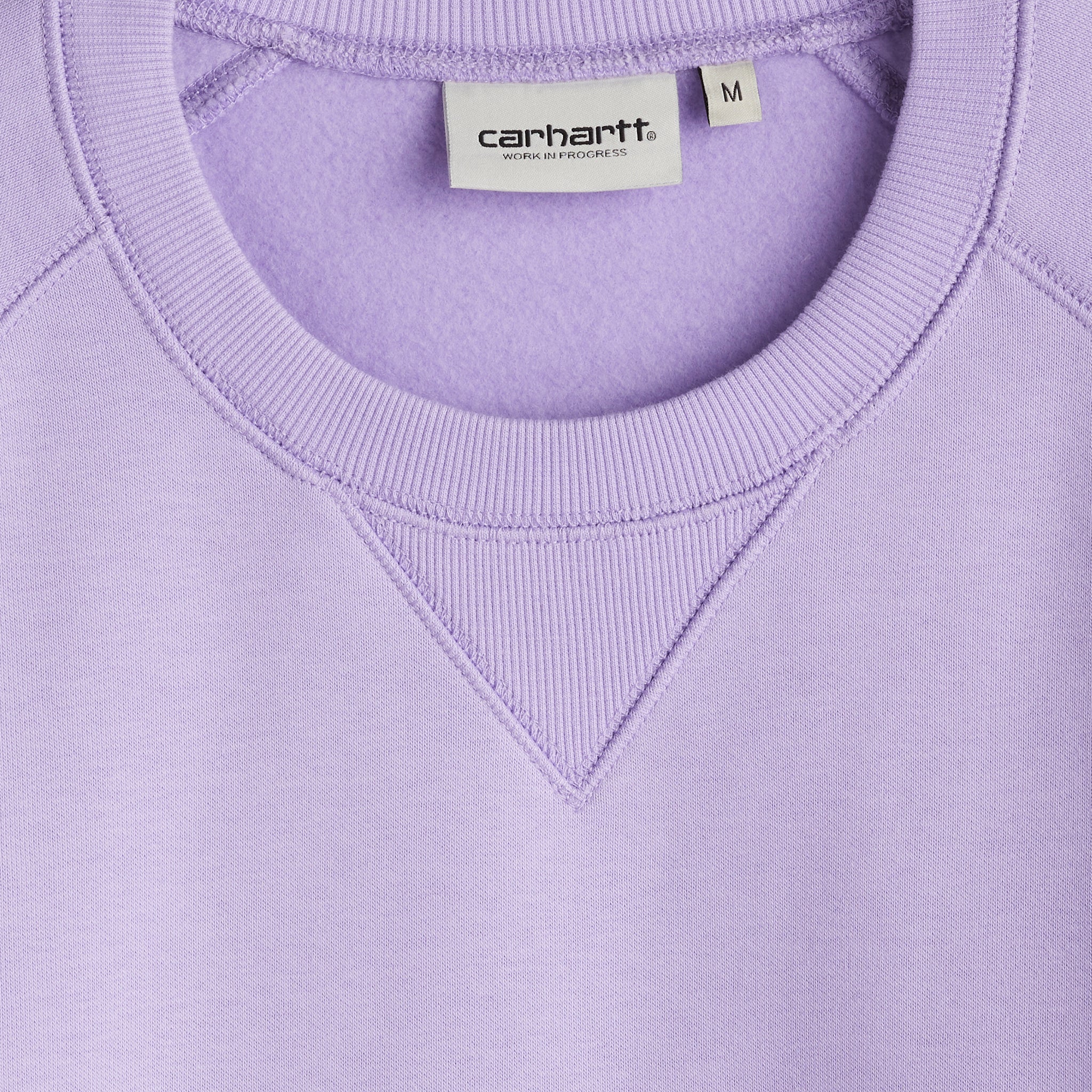 Chase Crewneck Sweatshirt - Soft Lavender - Carhartt WIP - STAG Provisions - W - Tops - L/S Fleece