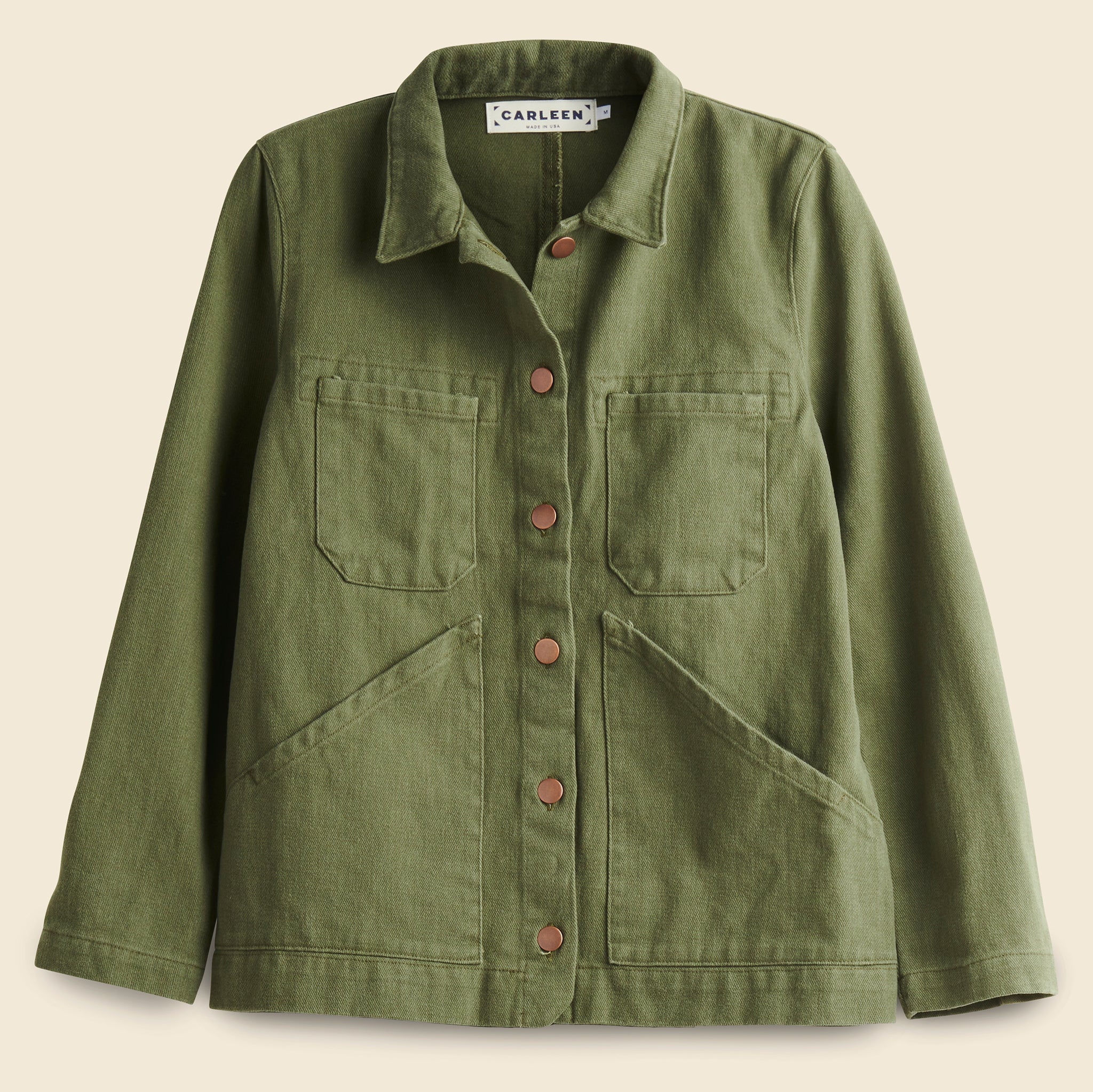 Triangle Pocket Jacket - Sage - Carleen - STAG Provisions - W - Outerwear - Coat/Jacket