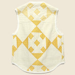 Quilt Vest - Natural/Yellow - Carleen - STAG Provisions - W - Outerwear - Vest