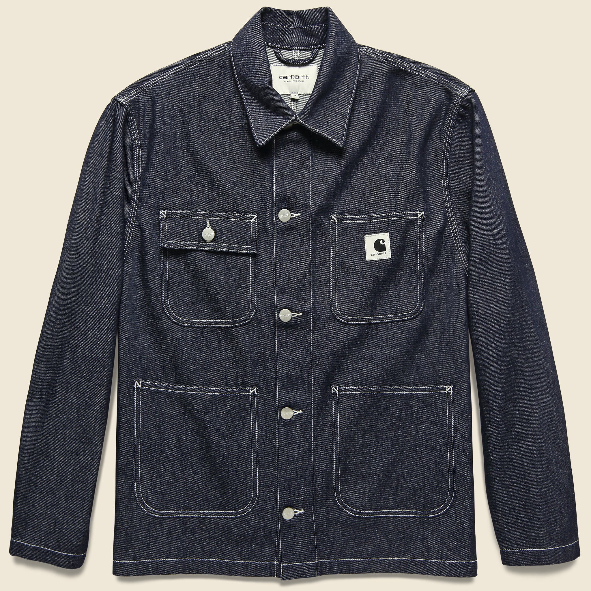 Michigan Chore Coat - Blue - Carhartt WIP - STAG Provisions - W - Outerwear - Coat/Jacket