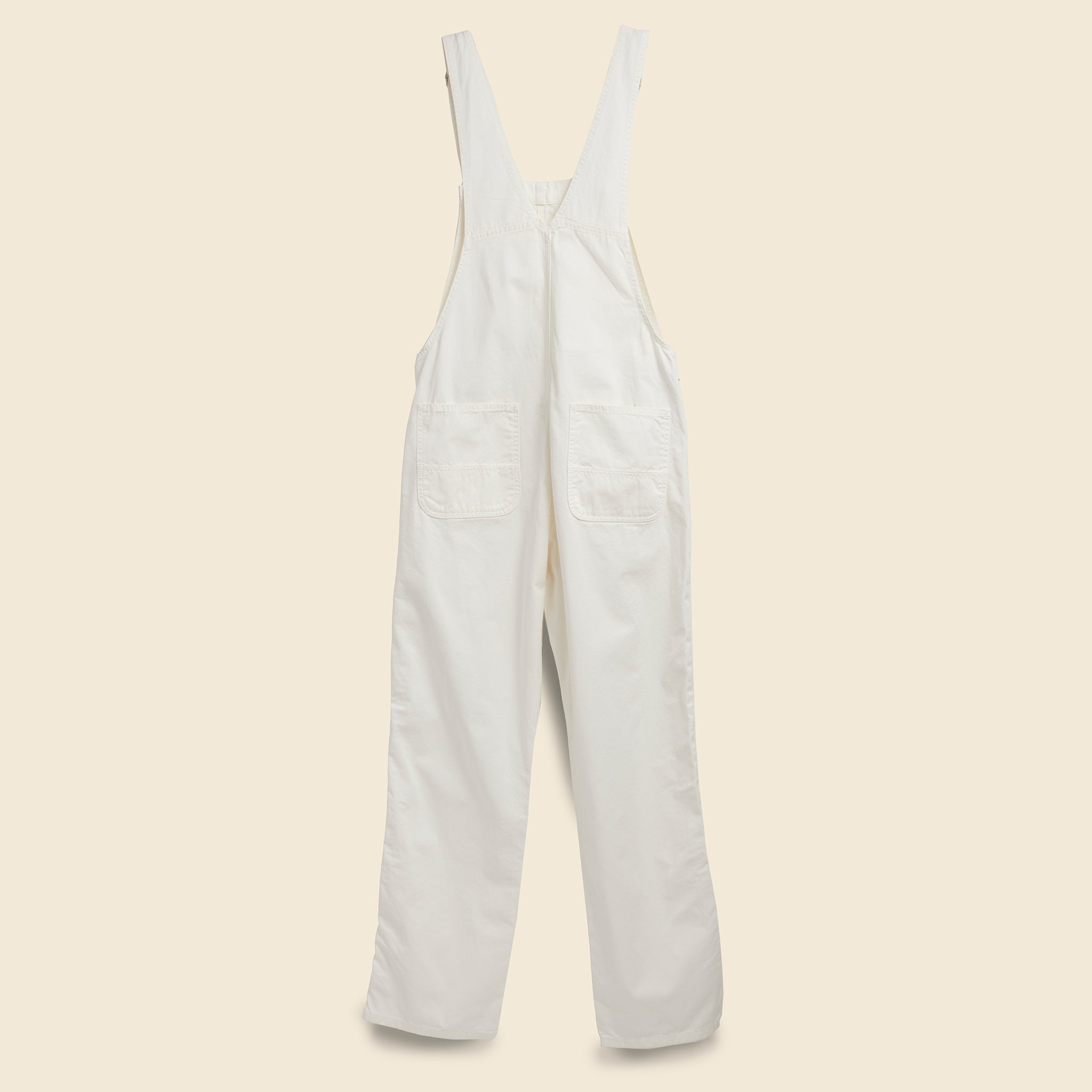 Bib Overall Straight - Off White - Carhartt WIP - STAG Provisions - W - Onepiece - Overalls