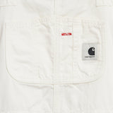 Bib Overall Straight - Off White - Carhartt WIP - STAG Provisions - W - Onepiece - Overalls