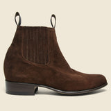 Botin Charro Chelsea Boot - Brown Suede - Chamula - STAG Provisions - W - Shoes - Boots