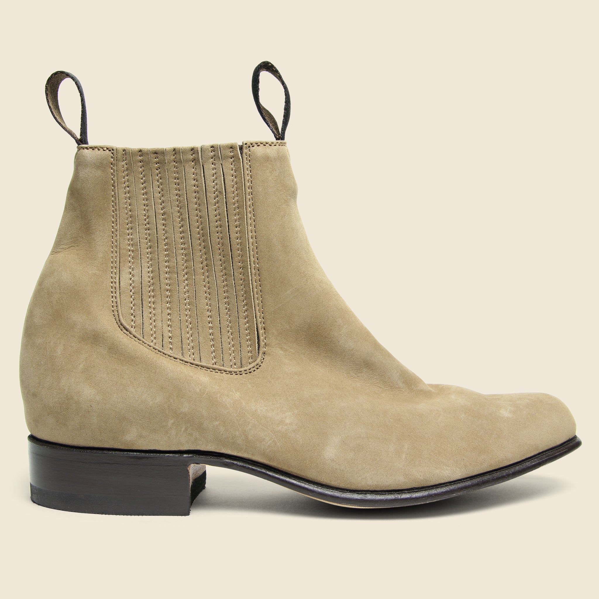 Botin Charro Chelsea Boot - Tan Suede - Chamula - STAG Provisions - W - Shoes - Boots