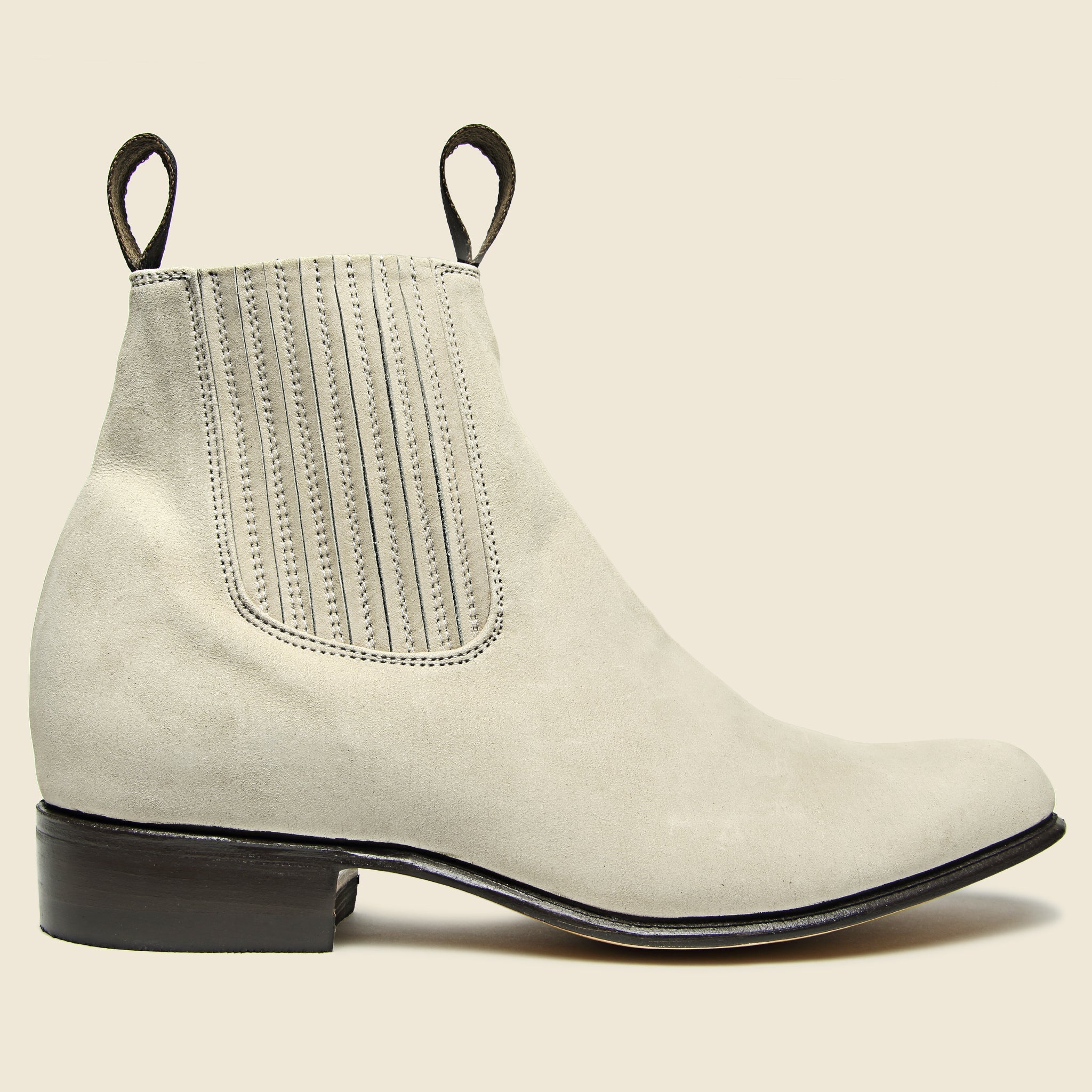 Botin Charro Chelsea Boot - Hueso Suede - Chamula - STAG Provisions - W - Shoes - Boots