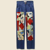 Quilt Patch Jean - Carleen - STAG Provisions - W - Pants - Denim