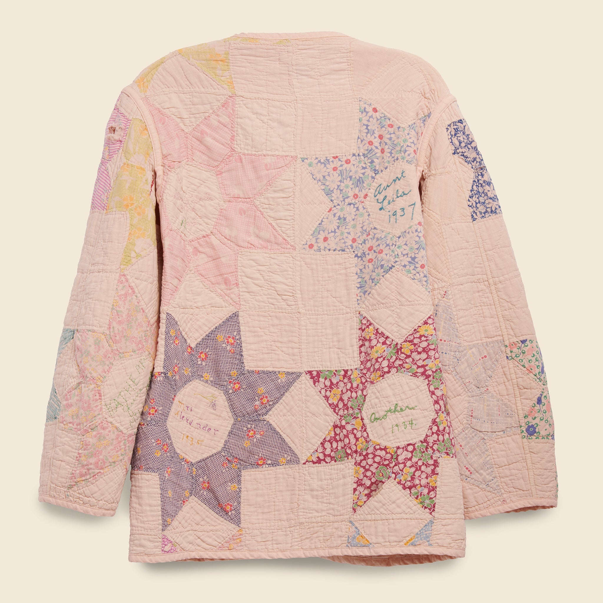 Quilt Liner Jacket - Pink Overdye, Embroidered - Carleen - STAG Provisions - W - Outerwear - Coat/Jacket