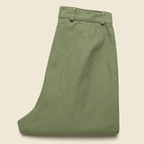 Emma Trouser - Moss - Esby - STAG Provisions - W - Pants - Twill