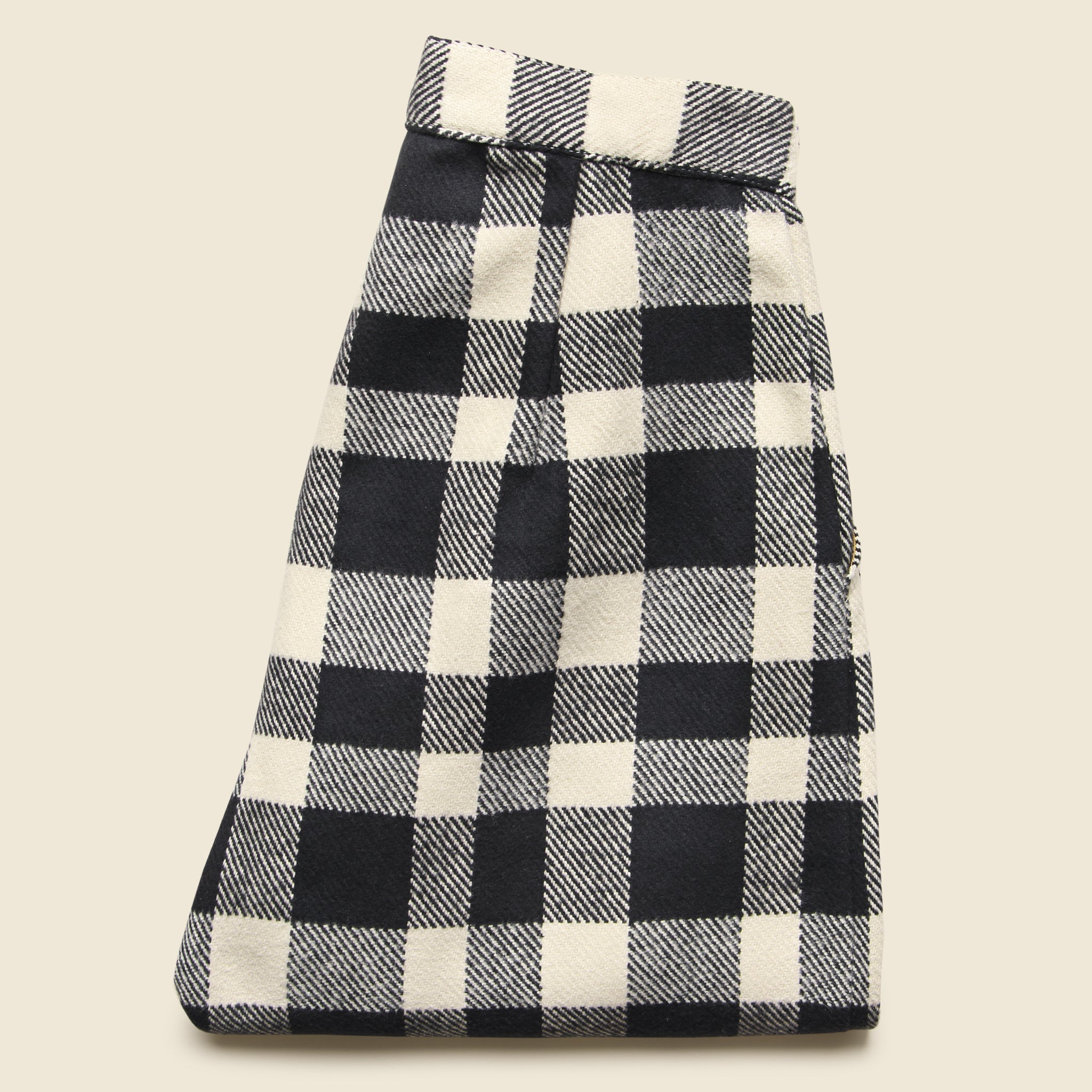 Nikita Culotte - White/Midnight Plaid - Esby - STAG Provisions - W - Pants - Twill