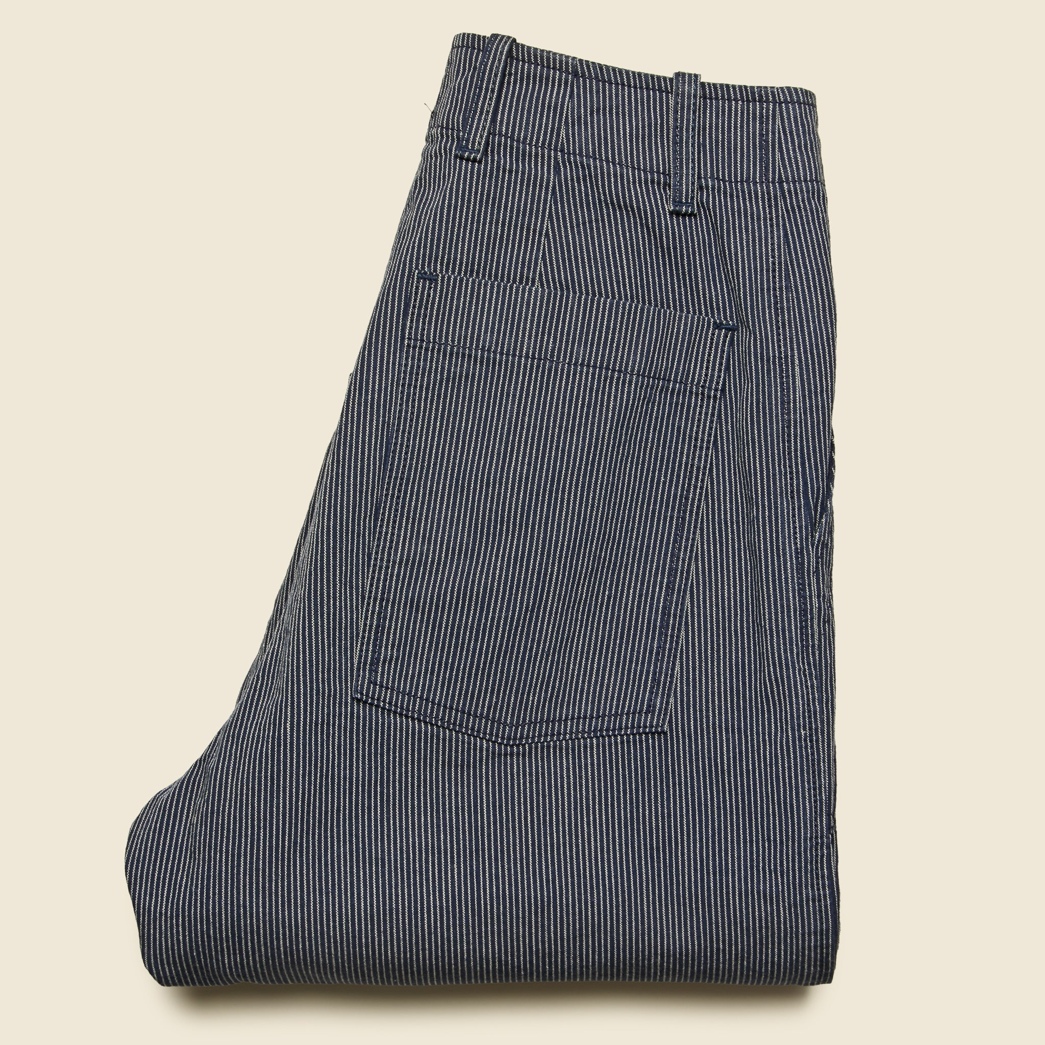 Finch Jean - Railroad Stripe - Esby - STAG Provisions - W - Pants - Denim