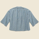 Lily Top - Chambray Herringbone - Esby - STAG Provisions - W - Tops - S/S Woven