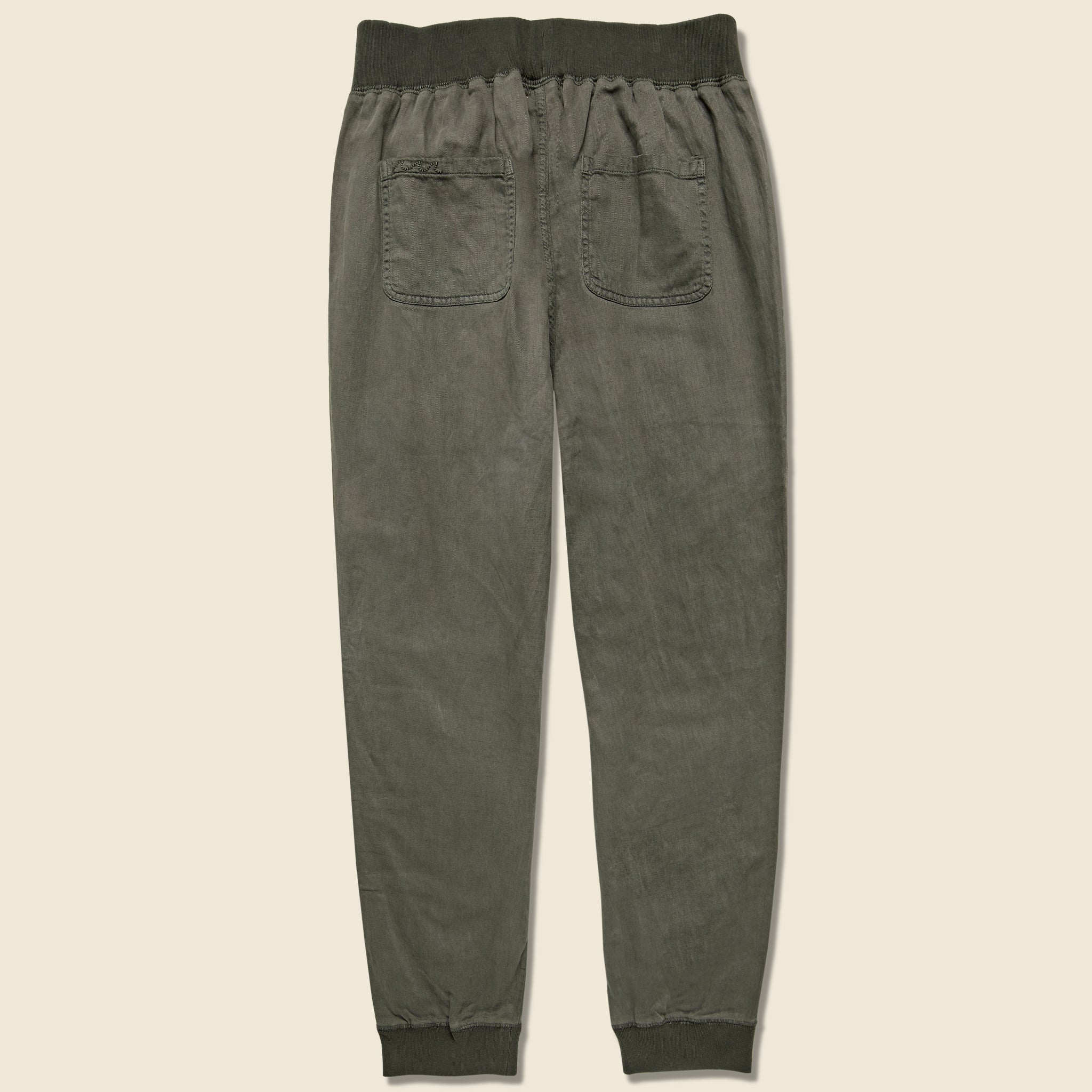 Arlie Day Pant - Hawkeye Green - Faherty - STAG Provisions - W - Pants - Twill