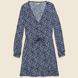 Kennedy Dress - Navy Bloom - Faherty - STAG Provisions - W - Onepiece - Dress