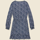 Kennedy Dress - Navy Bloom - Faherty - STAG Provisions - W - Onepiece - Dress