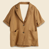 Logan Jacket - Barley - Filosofia - STAG Provisions - W - Tops - S/S Woven