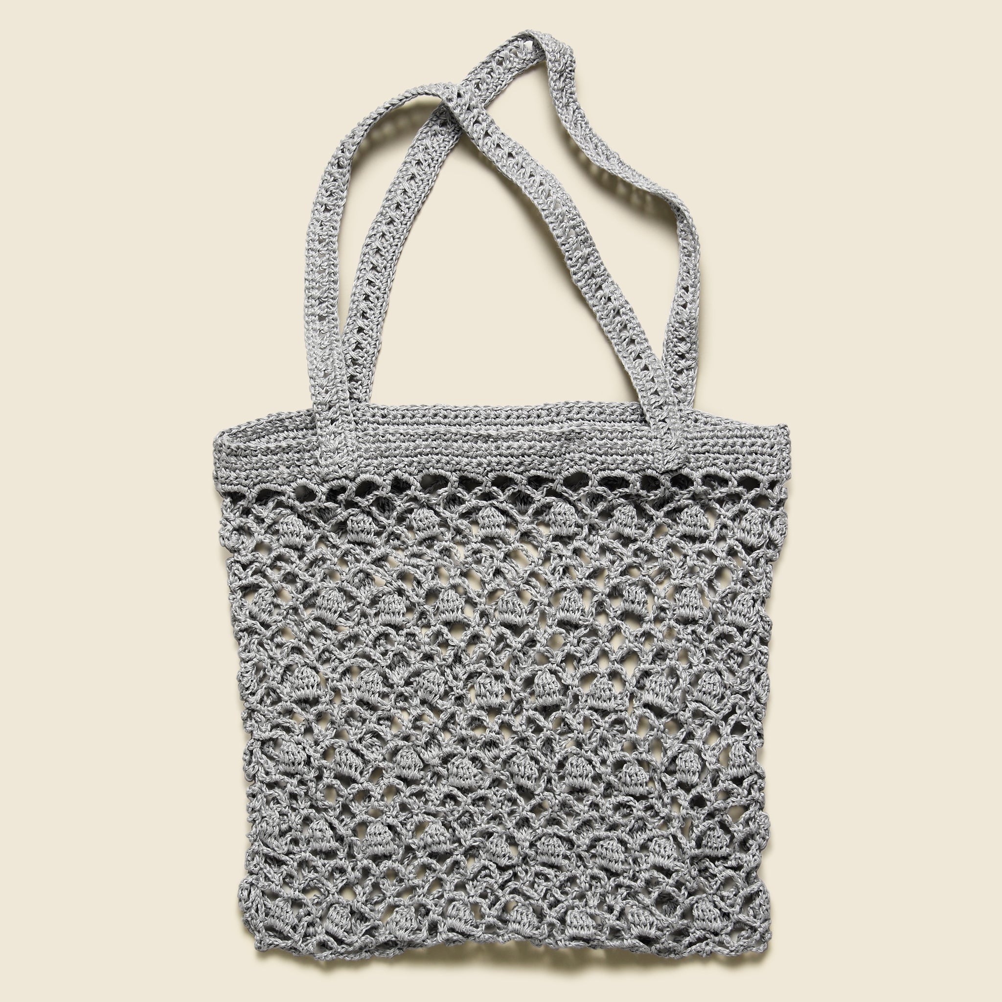 Bianca Net Bag - Grey - Fog Linen - STAG Provisions - W - Accessories - Bag