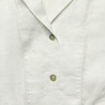 Front Pocket Shirt - White - Fog Linen - STAG Provisions - W - Tops - S/S Woven