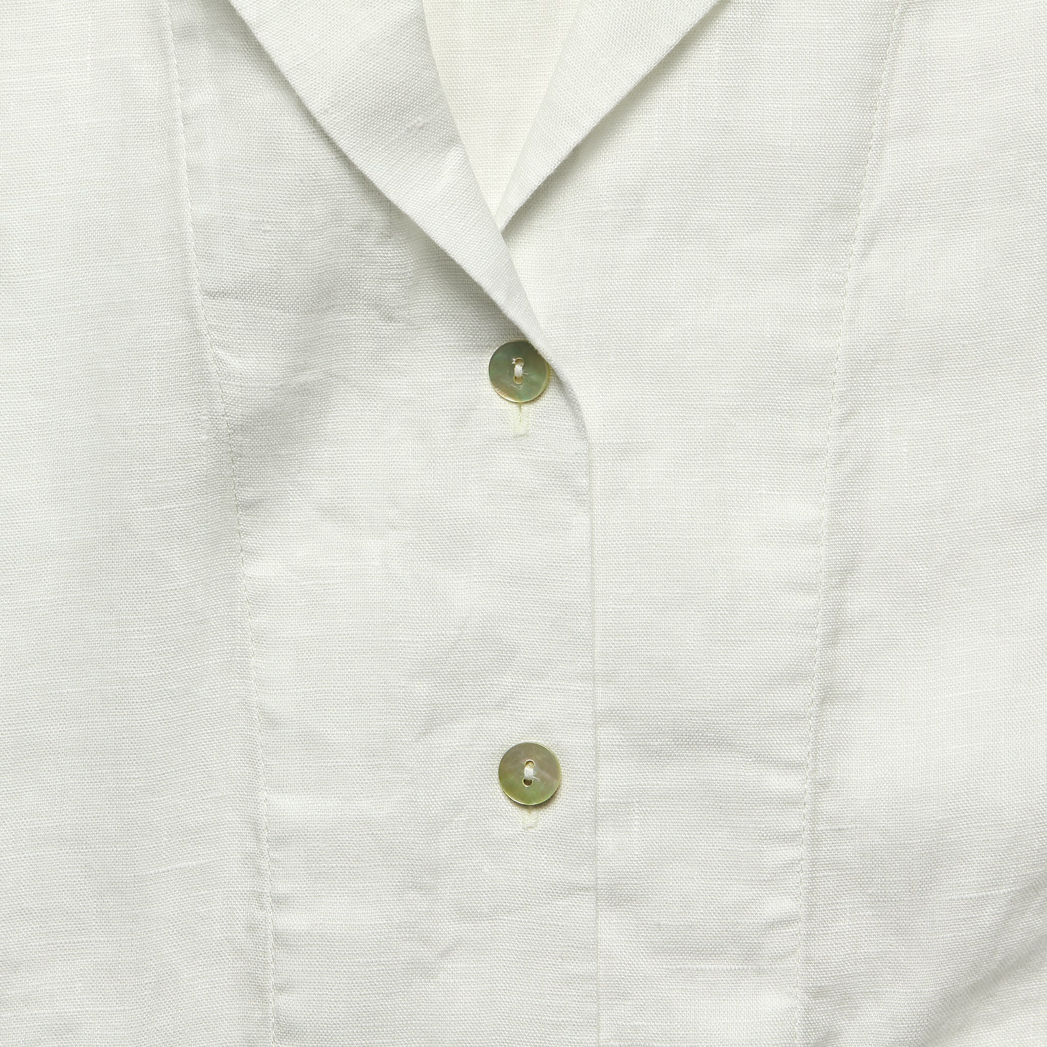 Front Pocket Shirt - White - Fog Linen - STAG Provisions - W - Tops - S/S Woven