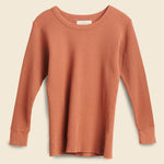 Waffle Thermal Tee - Monarch - Imogene + Willie - STAG Provisions - W - Tops - L/S Tee