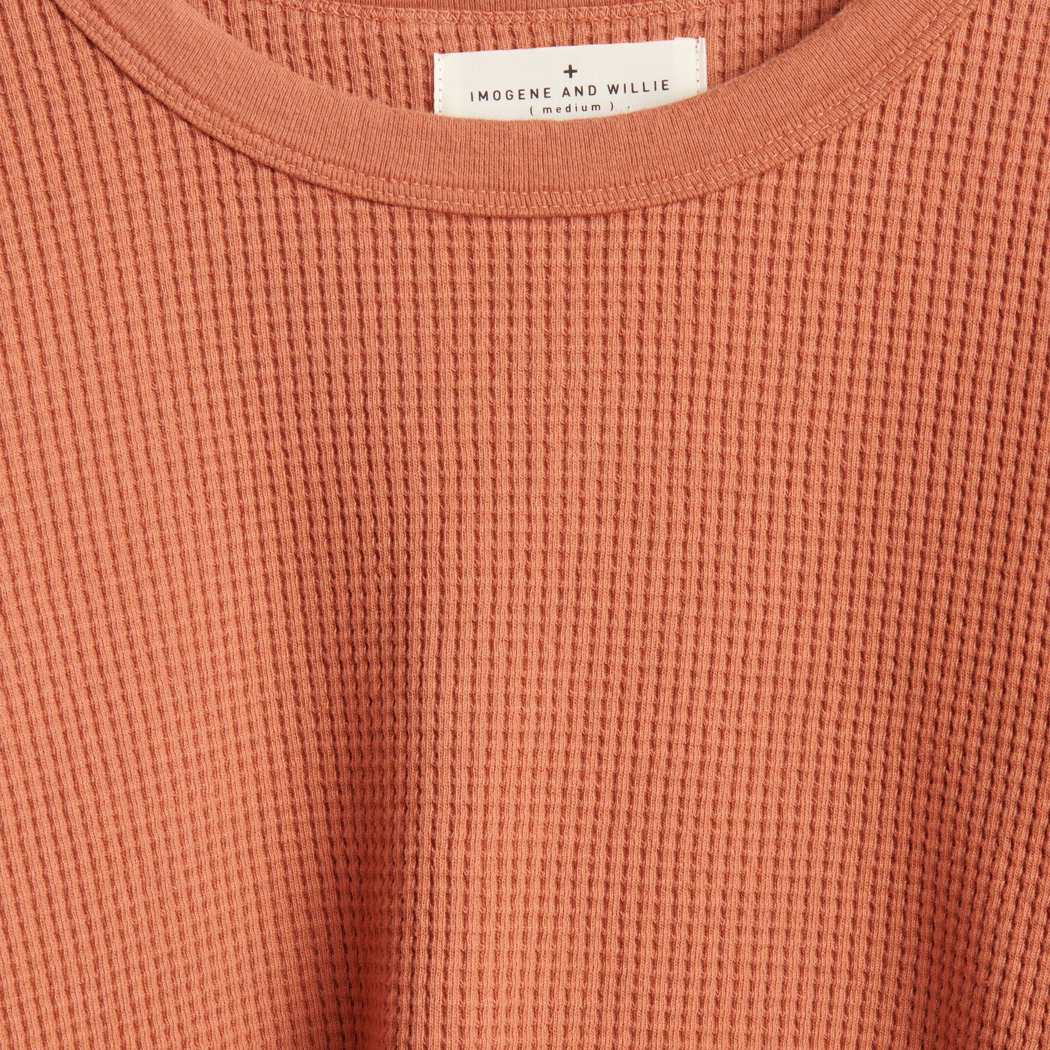 Waffle Thermal Tee - Monarch - Imogene + Willie - STAG Provisions - W - Tops - L/S Tee