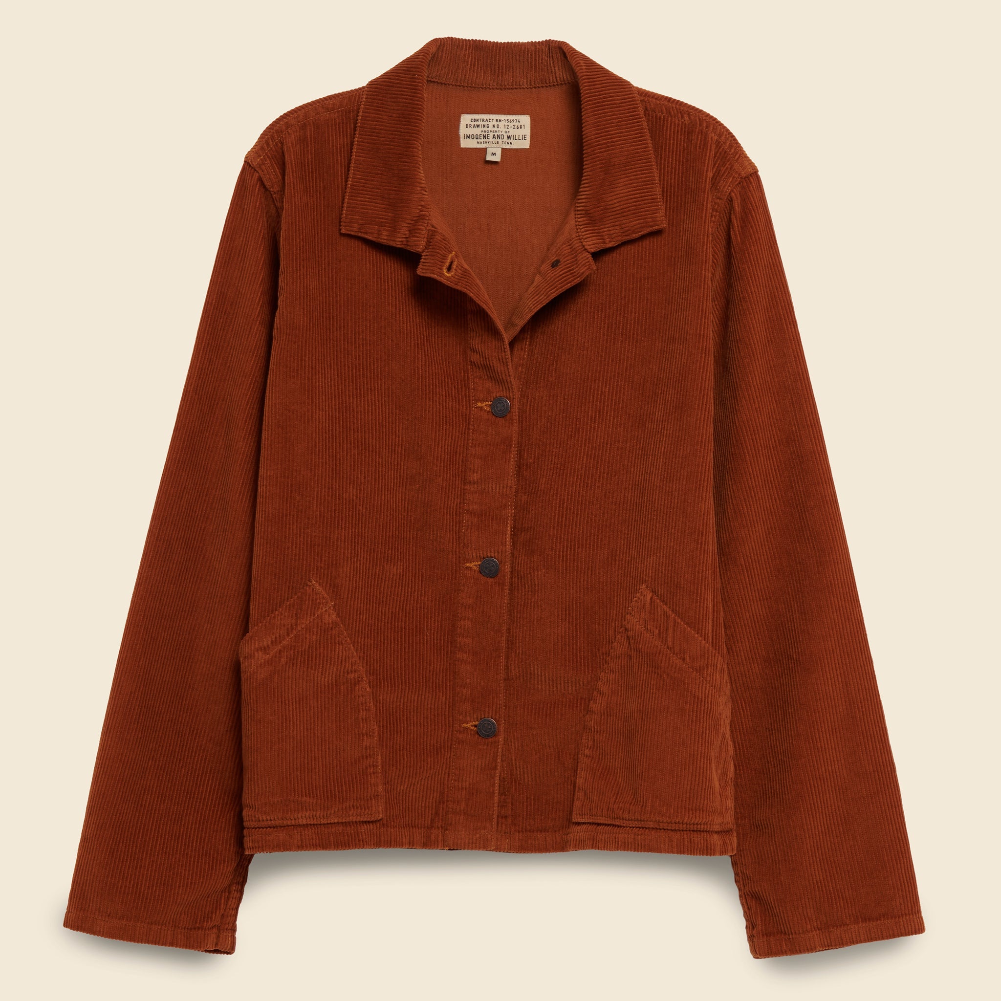 Agnes Corduroy Jacket - Brown - Imogene + Willie - STAG Provisions - W - Outerwear - Coat/Jacket