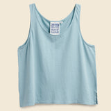 Cropped Tank - Ether Blue - Jungmaven - STAG Provisions - W - Tops - Sleeveless