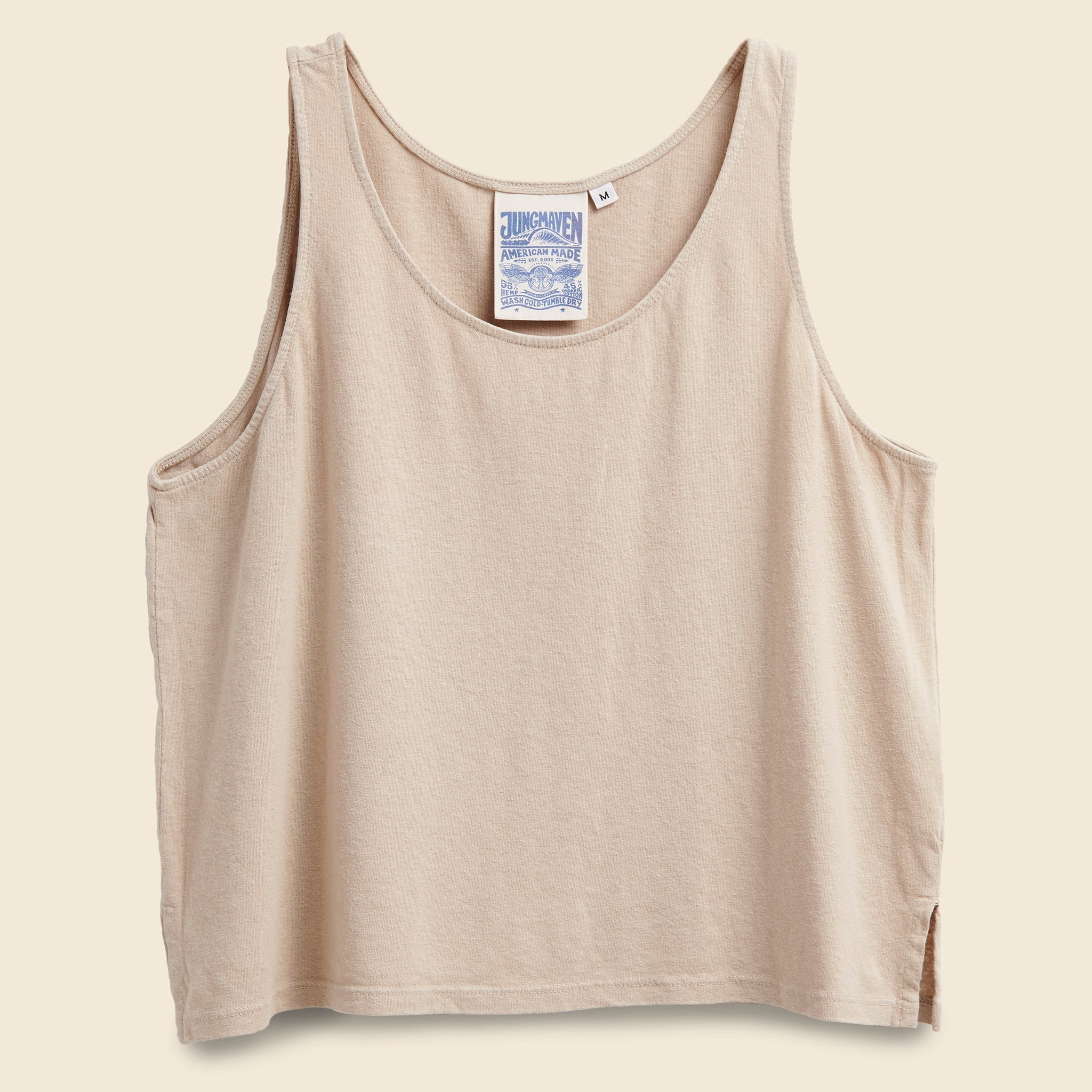 Cropped Tank - Canvas - Jungmaven - STAG Provisions - W - Tops - Sleeveless