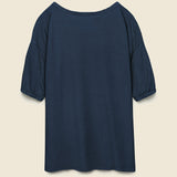 Boxy Tee - Navy - Jungmaven - STAG Provisions - W - Tops - S/S Tee