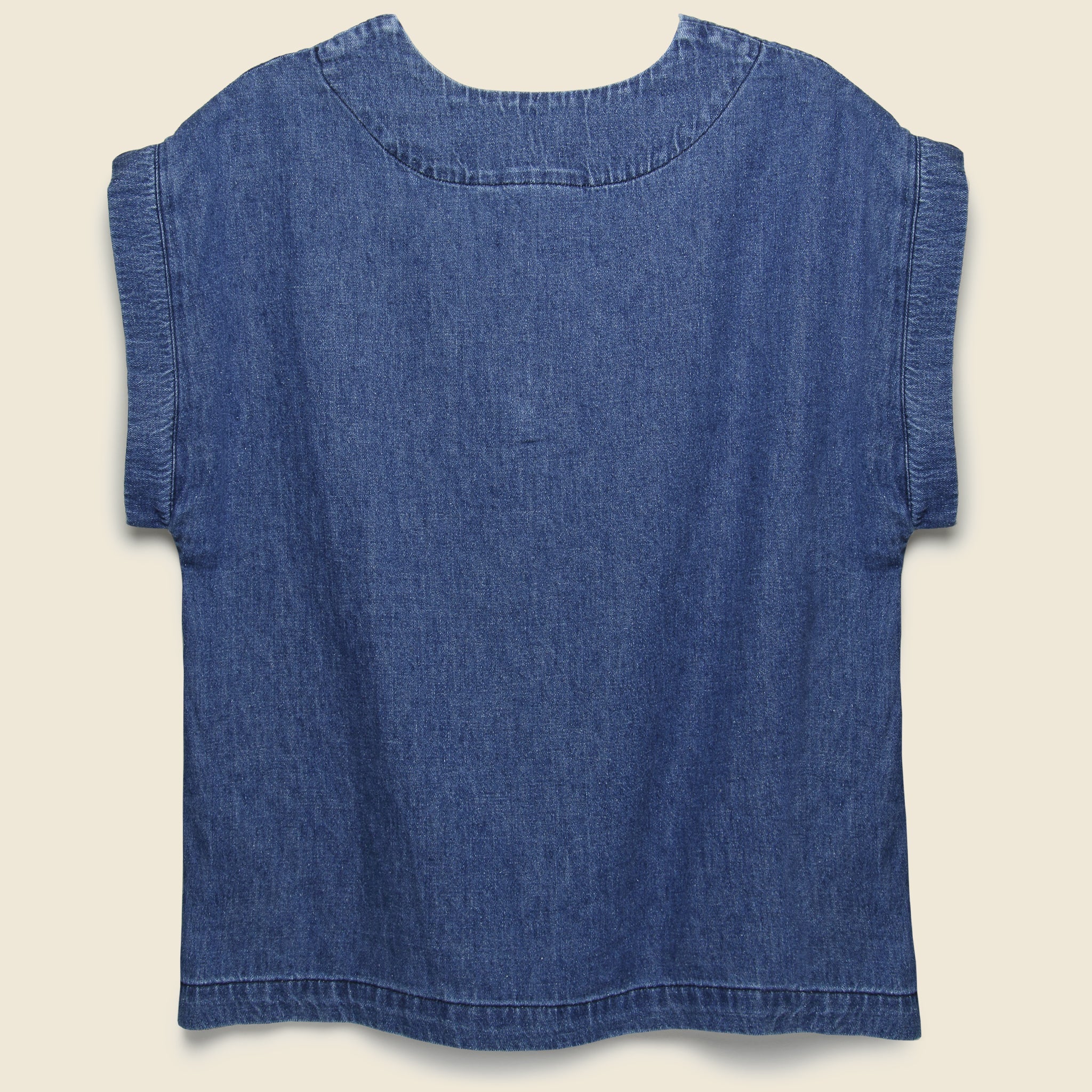 Shasta Sleeveless Top - Denim - Jungmaven - STAG Provisions - W - Tops - Sleeveless