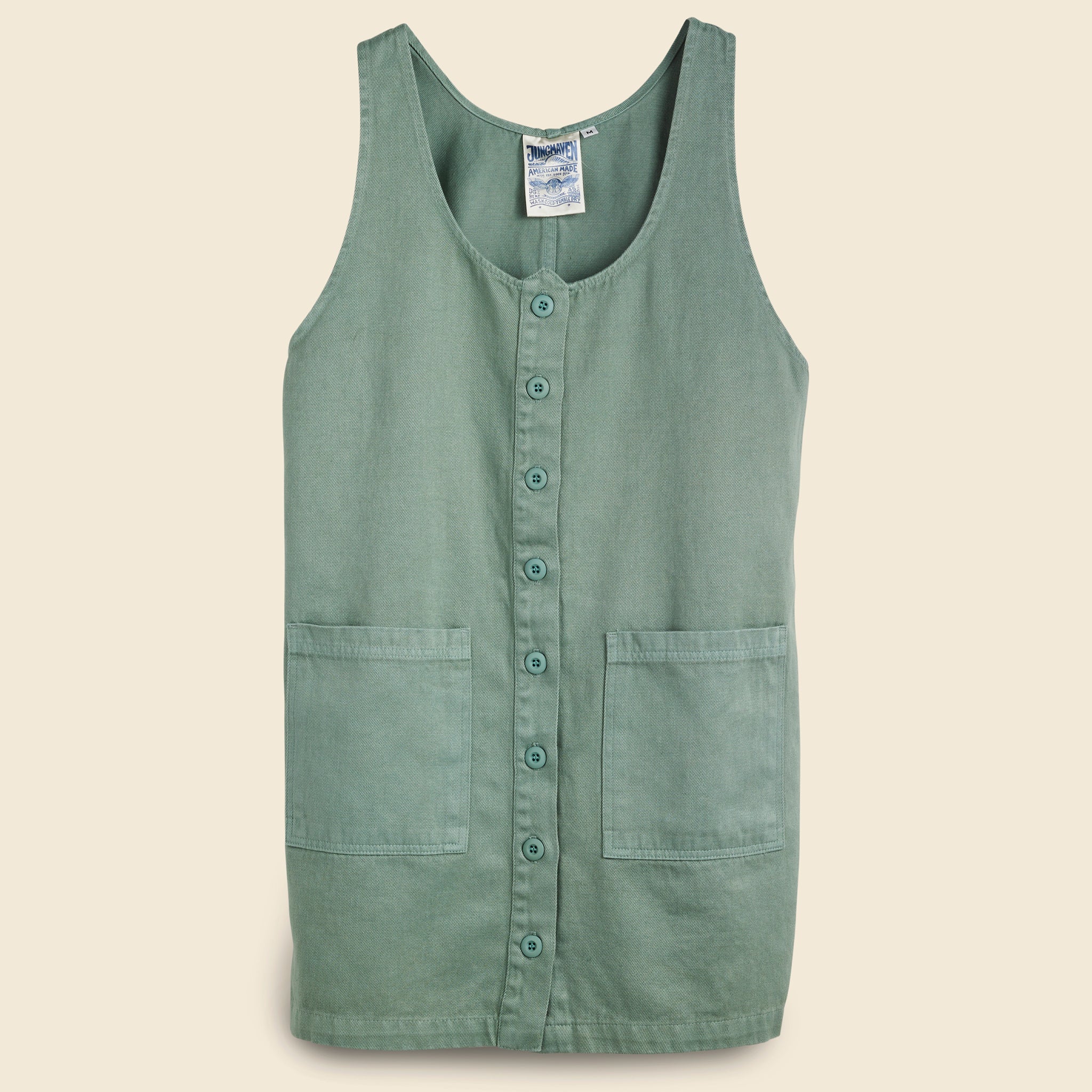 Jumper Dress - Clay Green - Jungmaven - STAG Provisions - W - Onepiece - Dress