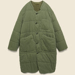 Ripstop Quilted Samu Coat - Khaki - Kapital - STAG Provisions - W - Outerwear - Coat/Jacket