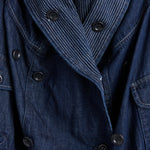 10 oz Denim RING Coat - Navy - Kapital - STAG Provisions - W - Outerwear - Coat/Jacket