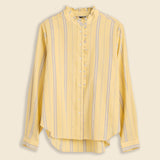 Cybille Mini Stripes Dyed Shirt - Yellow - Le Mont Saint Michel - STAG Provisions - W - Tops - L/S Woven