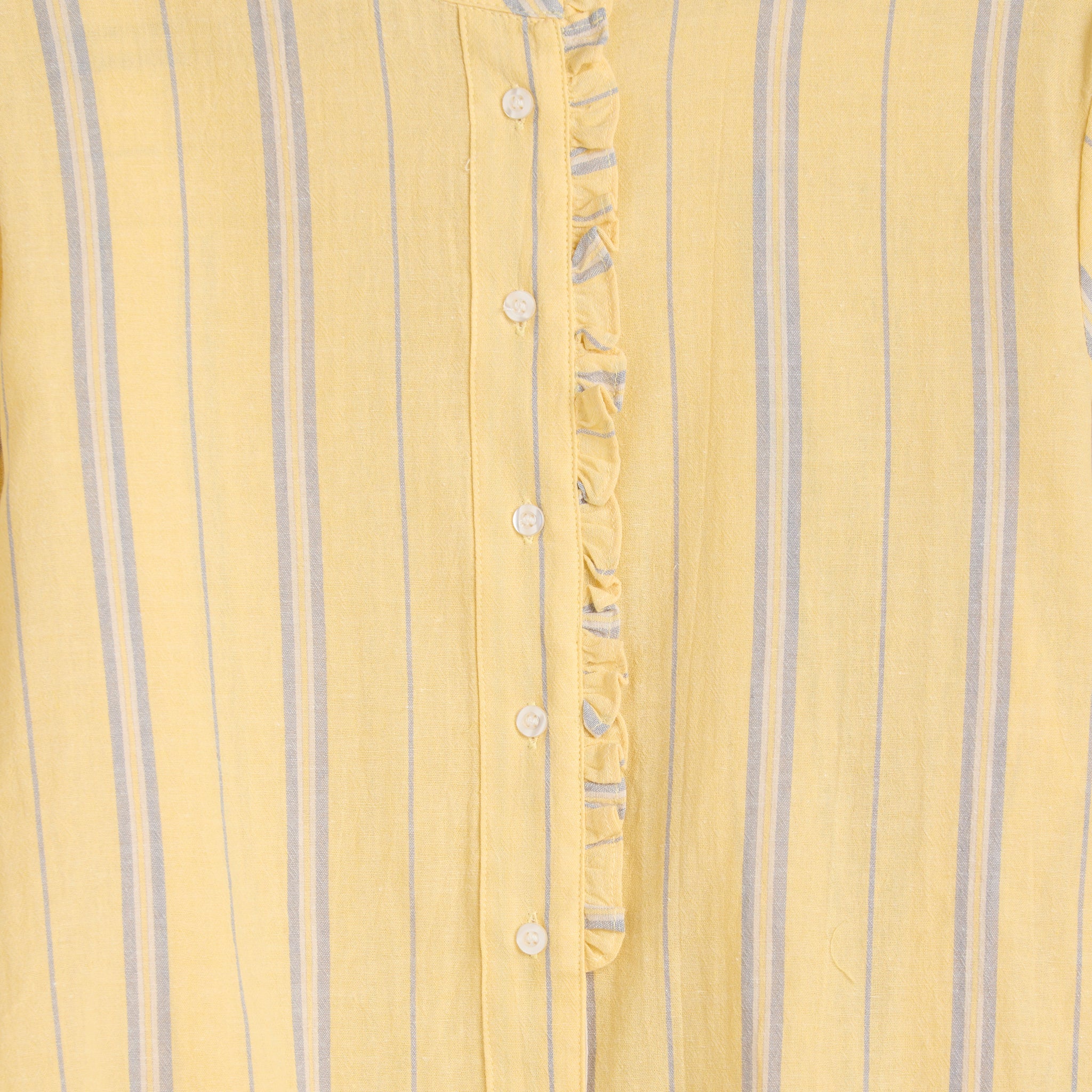 Cybille Mini Stripes Dyed Shirt - Yellow - Le Mont Saint Michel - STAG Provisions - W - Tops - L/S Woven